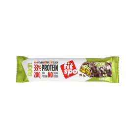 FitSpo Crunchy Pistachio Protein Bar 60g 1 karton (60gx12db)