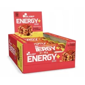   OLIMP SPORT Energy+ Magnesium Bar - Peanut Caramel 1karton (45gx20db)