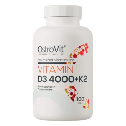 OstroVit Vitamin D3 4000 IU + K2 100 tabletta