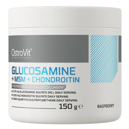 OstroVit Glucosamine + MSM + Chondroitin 150g Raspberry