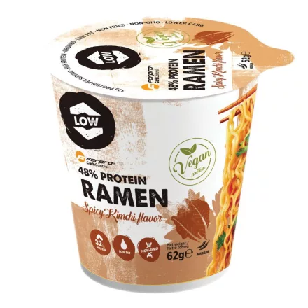 FORPRO 48% Protein RAMEN Spicy Kimchi 62g