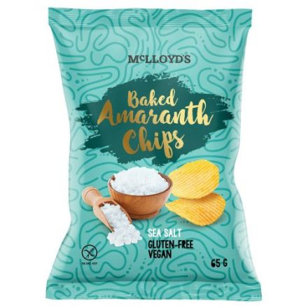 McLloyd's Baked Amaranth Chips 1 karton (65gX12db)