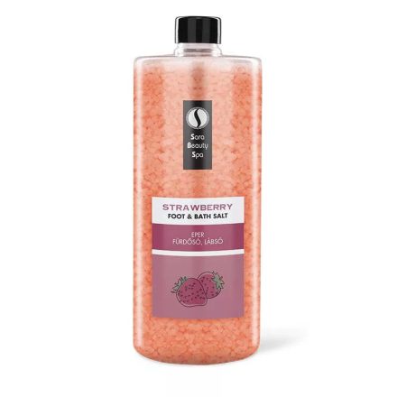 Eper fürdősó és lábsó 1320g