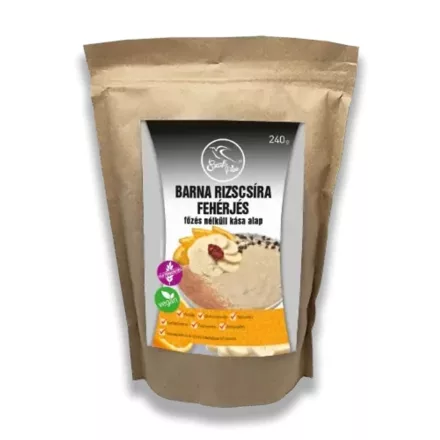 Szafi Free Barna rizscsíra fehérjés főzés nélküli kása alap (gluténmentes) 240g