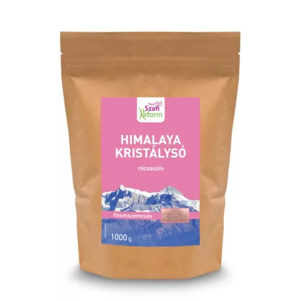 Szafi Reform Himalaya (rózsaszín, finomszemcsés) só 1000g