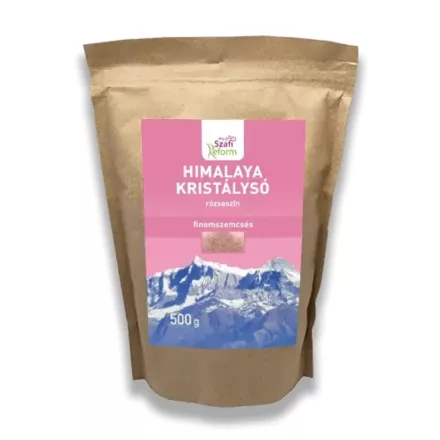 Szafi Reform Himalaya (rózsaszín, finomszemcsés) só 500g