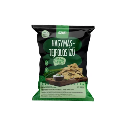 Szafi Free hagymás-tejfölös ízű chips (gluténmentes) 50g