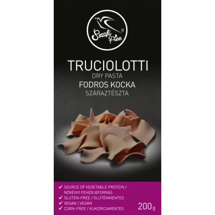 Szafi Free Fodros kocka - truciolotti száraztészta (gluténmentes, vegán) 200g