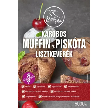 Szafi Free karobos muffin és piskóta lisztkeverék (gluténmentes) 5000g