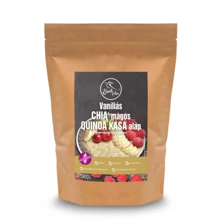 Szafi Free vaníliás chia magos quinoa kása alap (gluténmentes) 300g