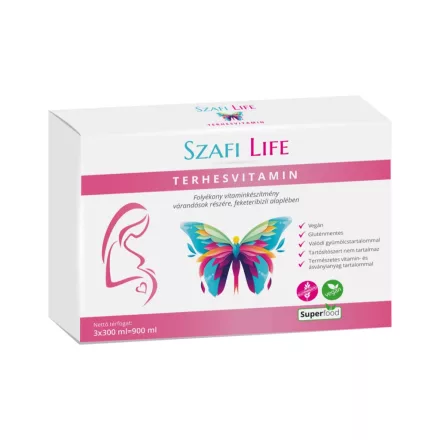 Szafi Life Terhesvitamin 3x300ml