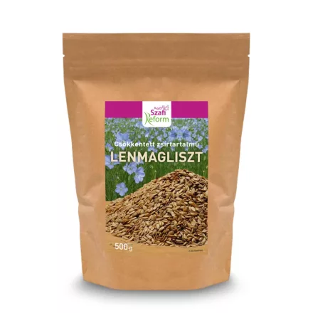 Szafi Reform csökkentett zsírtartalmú lenmagliszt 500g