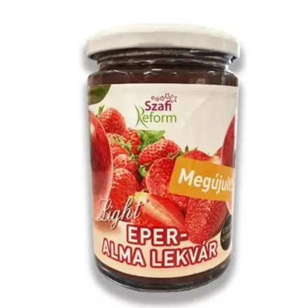 Szafi Reform Eper-alma lekvár 350g