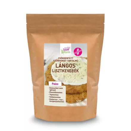 Szafi Reform csökkentett-szénhidráttartalmú lángos lisztkeverék (gluténmentes) 500g