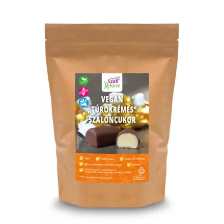 Szafi Reform vegán „túrókrémes” szaloncukor 250g (gluténmentes)