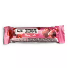 Szafi Life Choco bar Málnás szelet 30g (gluténmentes)
