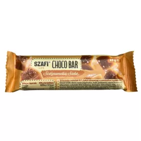   Szafi Life Choco bar Sóskaramellás szelet 30g (gluténmentes)