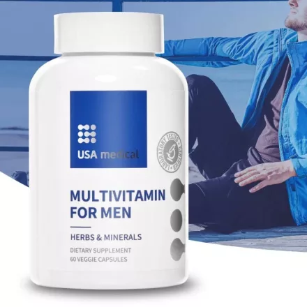 Férfi Multivitamin növényi kivonatokkal 60 kapszula - USA medical
