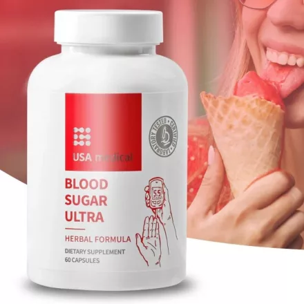 Vércukor Kontroll növényi kivonatokkal 60 kapszula - USA medical