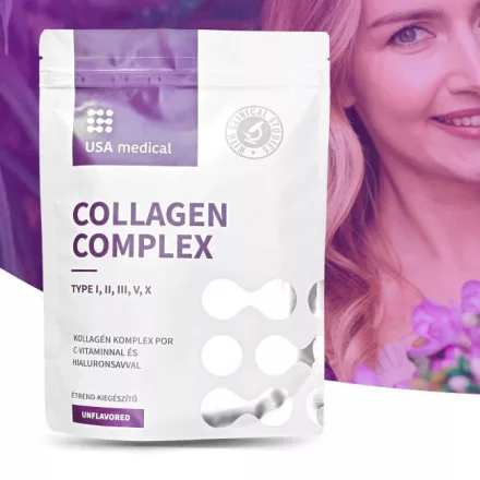 Collagen Complex - I, II, III, V, X - kollagén por 240g - USA medical