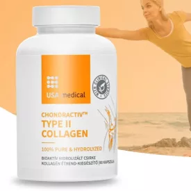   Csirke kollagén (II-es típusú) ChondrActiv™  90 kapszula - USA medical
