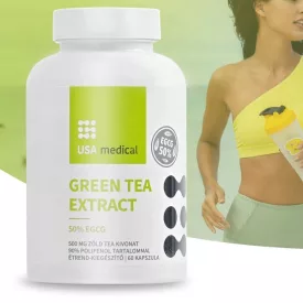   Zöld tea kivonat 50% EGCG tartalommal 60 kapszula - USA medical