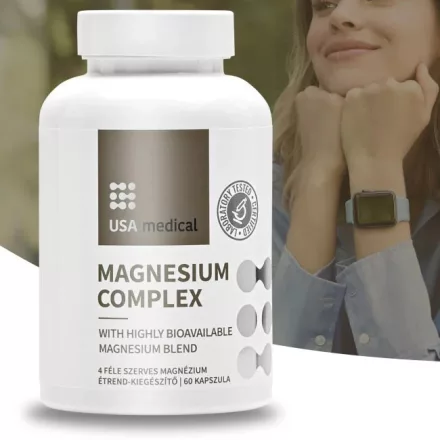 Magnézium Komplex 60 kapszula - USA medical