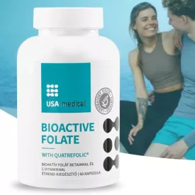   Bioaktív szerves folát Quatrefolic® 60 kapszula - USA medical