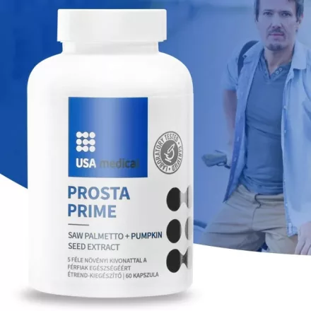 Prosztata Komplex 5 féle növényi kivonattal 60 kapszula - USA medical
