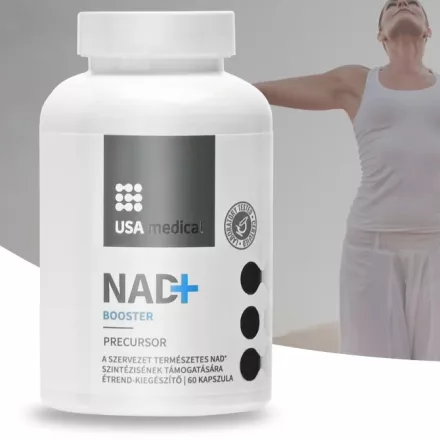 NAD+ Booster apigeninnel és rezveratrollal 60 kapszula - USA medical