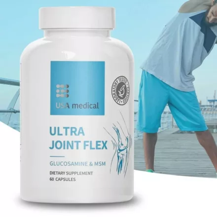 Porc támogató MSM-mel és glükozaminnal 60 kapszula - USA medical