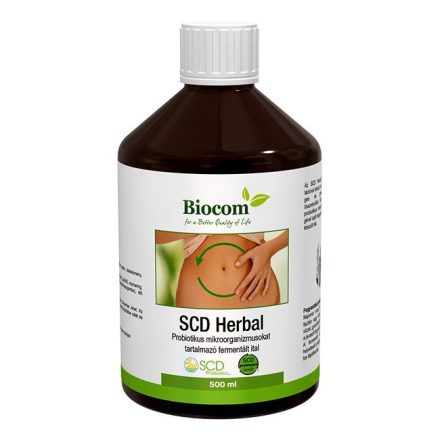 Biocom SCD Herbal Probiotikus ital 500ml