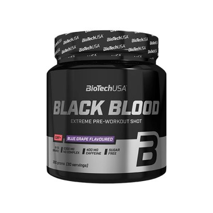 Biotech Black Blood CAF+ 300g edzés előtti táplálék-kiegészítő termék