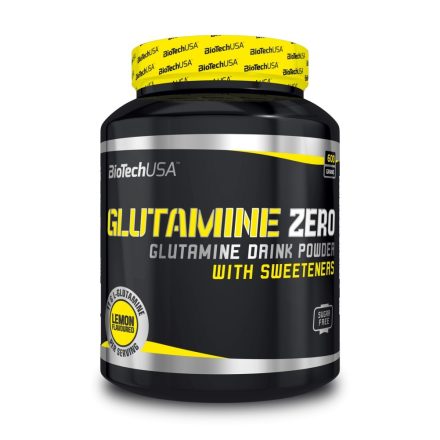Biotech Glutamine Zero 600g l-glutamin aminosavat tartalmazó termék