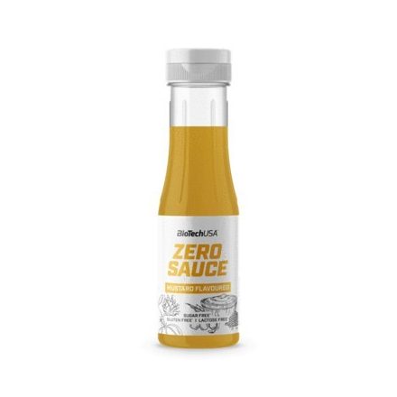 BioTechUSA zero sauce Mustár 350ml