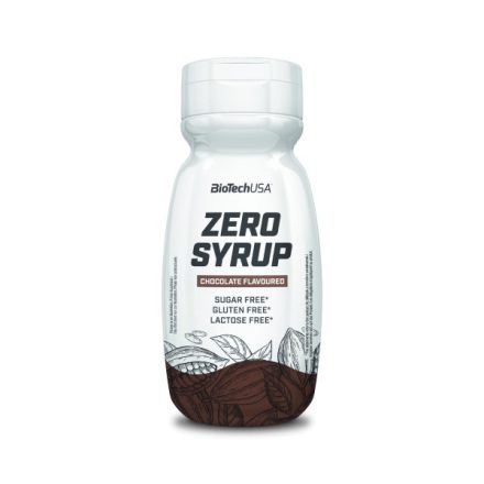 BioTechUSA zero syrup Csokoládé 320ml