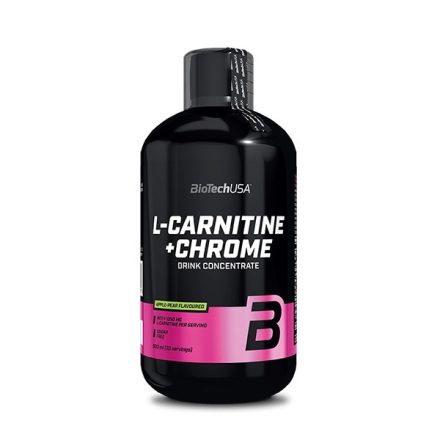 Biotech L-Carnitine + Chrome 500 ml l-karnitin termék fogyókúrázóknak