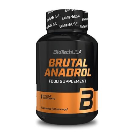 Biotech Brutal Anadrol 90 kapszula tesztoszteron és hormonszint optimalizáló