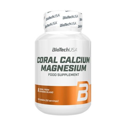 Biotech Coral Calcium-Magnesium 100 tabletta ásványi anyag