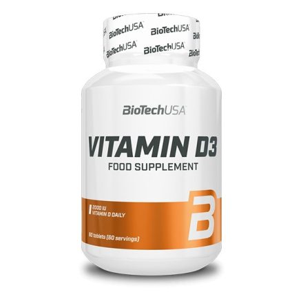 Biotech Vitamin D3 60 tabletta vitamin