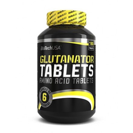Biotech Glutanator Tablets 180 db l-glutamin aminosavat tartalmazó készítmény