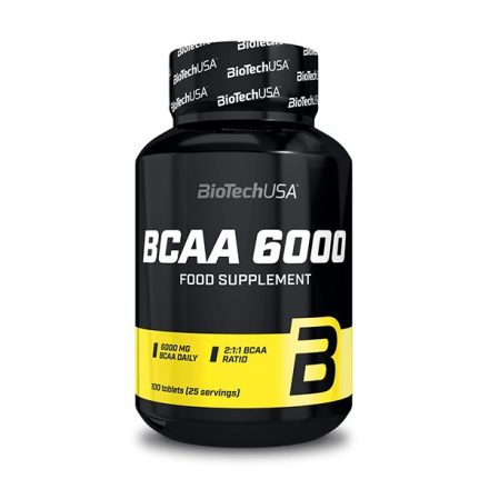 Biotech BCAA 6000 100 tabletta BCAA aminosav táplálék-kiegészítő