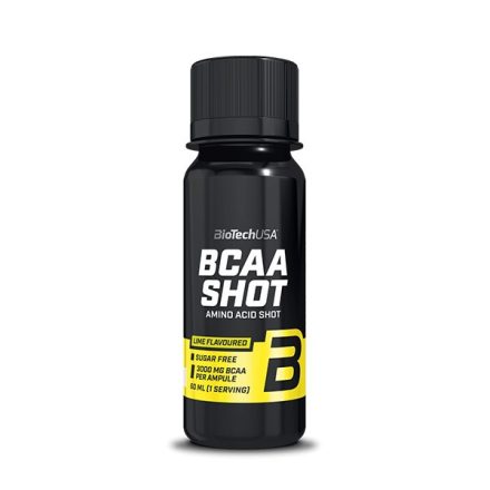 Biotech BCAA Shot 60ml BCAA aminosav táplálék-kiegészítő