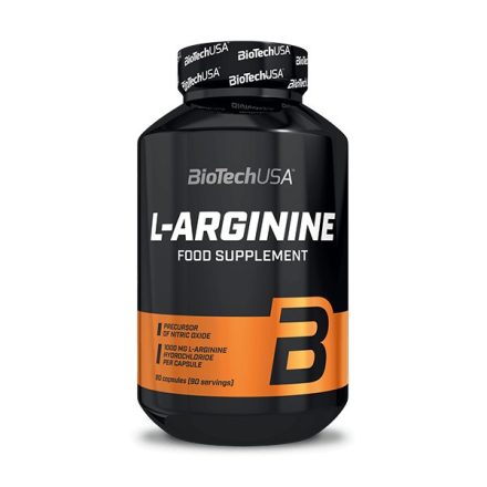 Biotech L-Arginine 90 kapszula l-Arginine aminosav táplálék-kiegészítő