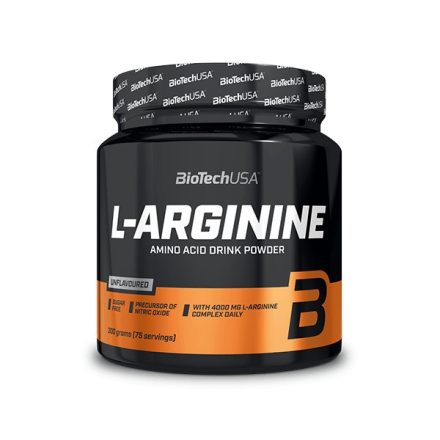 Biotech L-Arginine Powder 300g l-Arginine aminosav táplálék-kiegészítő