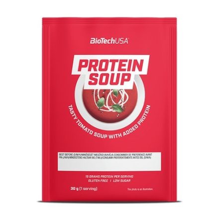 Biotech Proteingusto Tomato Soup 30g fehérje leves