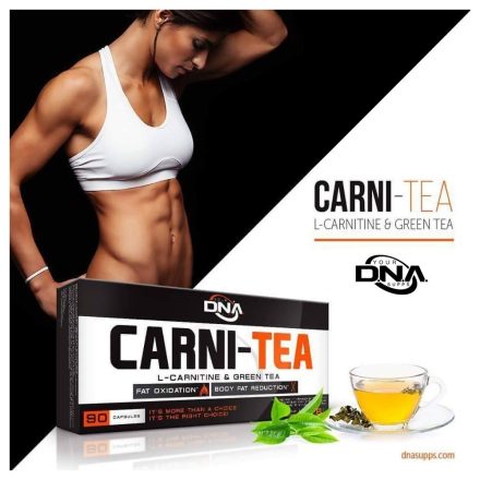 DNA CARNI-TEA L-karnitin & zöld tea 90 kapszula l-karnitin tartalmú diétás termék