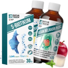   Natur Tanya S-BIOTIKUM (1db) és VEGÁN Bélradír Plusz (2db)  Kúra Csomag