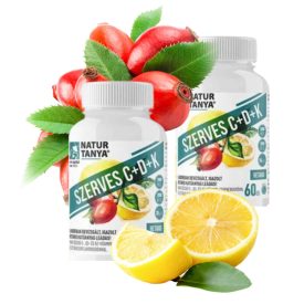Natur Tanya Retard C-vitamin + D3-K2 60 tabletta Duopack