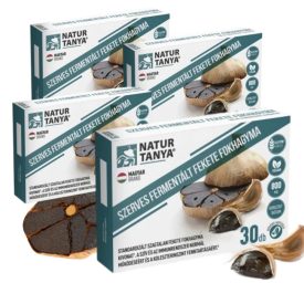 Fermentált Fekete Fokhagyma Maxi Csomag (4db) - Natur Tanya